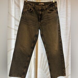 Zara Women Straight Ankle Jeans